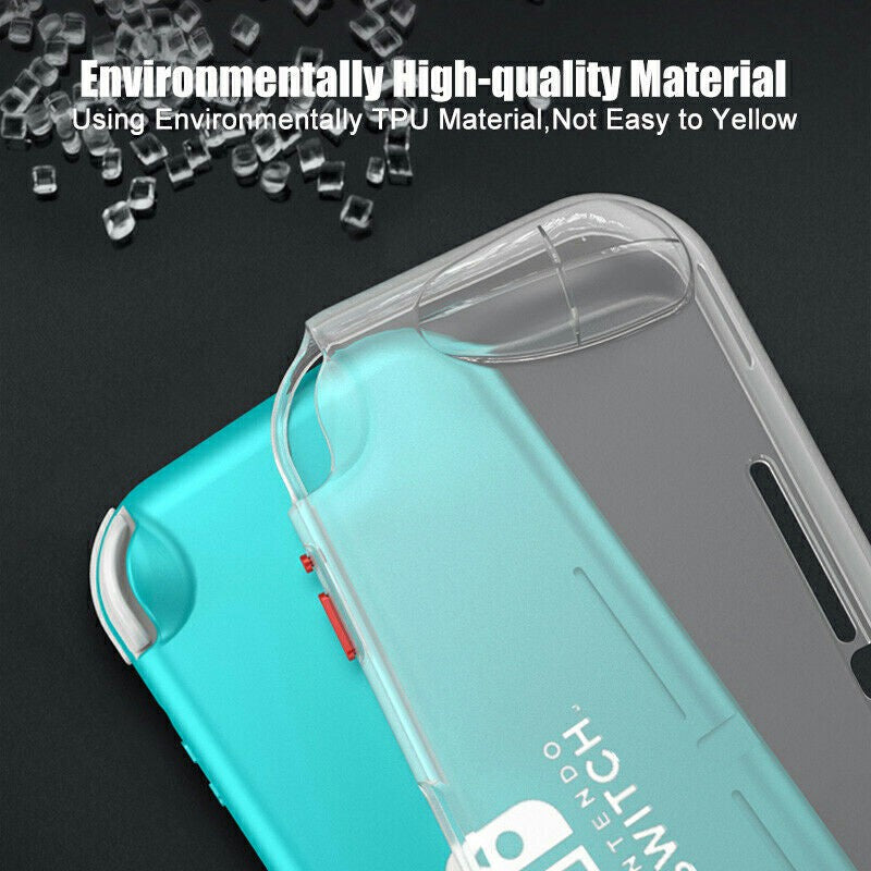Nintendo Switch Lite TPU bumper Protective Case - Transparent