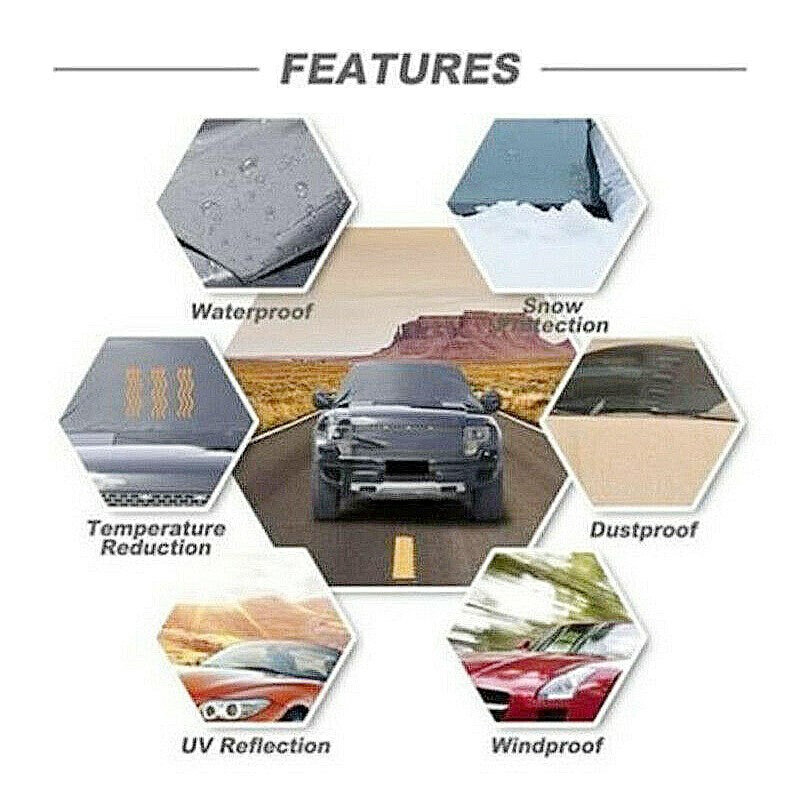 Car Windscreen Windshield Frost Cover Ice Snow Shield Front Window Protector Sunshade