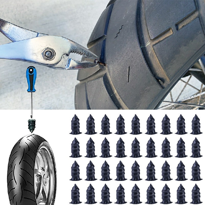 20 pcs Car Vacuum Tire Repair Tubeless Tire Repair Rubber Nails - S