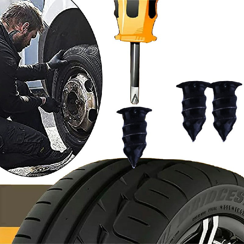 20 pcs Car Vacuum Tire Repair Tubeless Tire Repair Rubber Nails - S