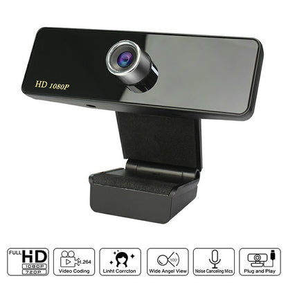 1080P Full HD Camera Live Streaming Webcam Built-in Digital MIC TV Dedicated